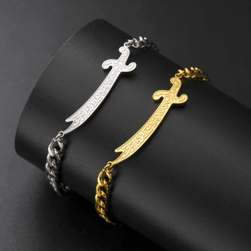 Elegant Imam Ali Zulfiqar Sword Bracelet