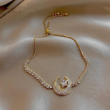 Elegant Muslim Moon Star Ramadan Bracelets