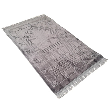 Luxurious Super Soft Embroidery Prayer Rug