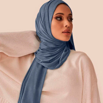 Soft & Stretchy Modal Cotton Jersey Hijab