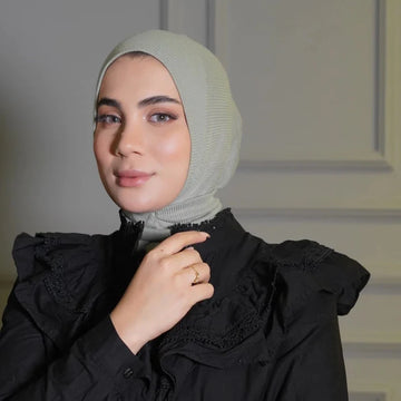 White Jersey Muslim Hijab Scarf
