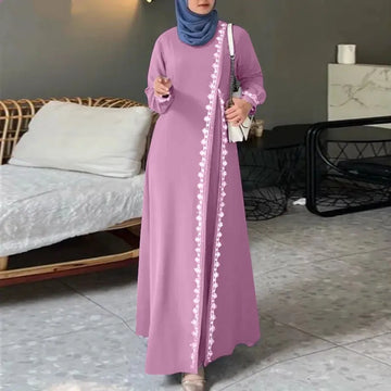 Chic Women's Lace Robe Dress