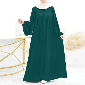 Elegant Spring & Autumn Muslim Jumpsuit Dress