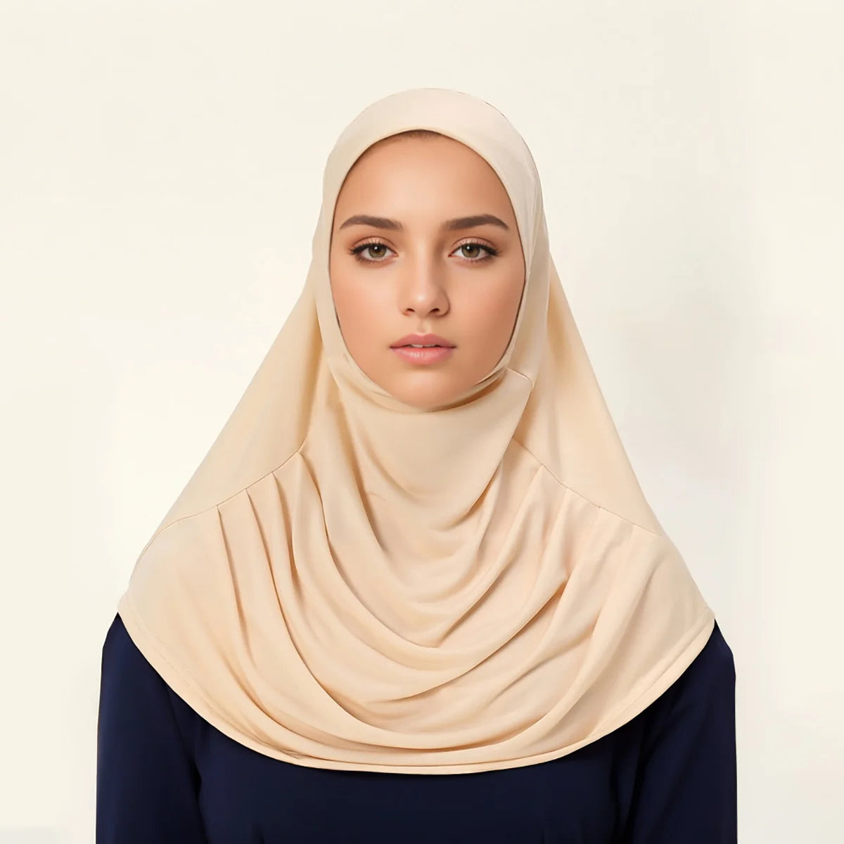 Convenient Ready-to-Wear Instant Hemp Hijab