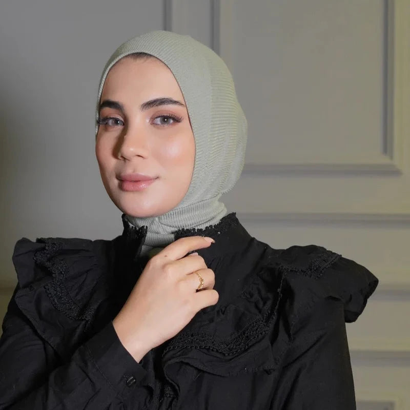 White Jersey Muslim Hijab Scarf